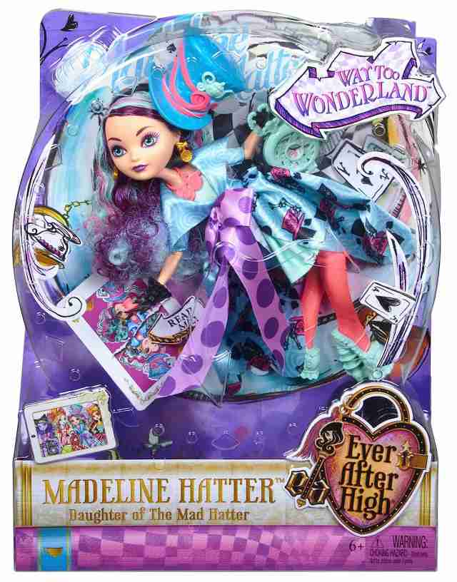 エバーアフターハイever After High Way Too Wonderland Madeline Hatter Dollの通販はau Pay マーケット マニアックス Au Pay マーケット店