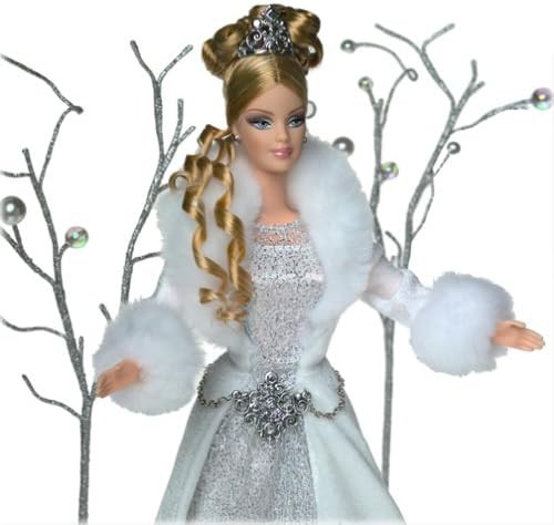 winter holiday barbie