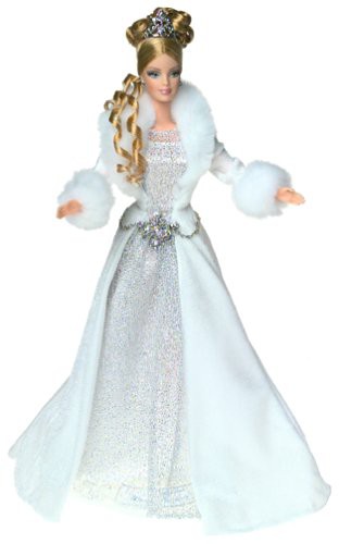 winter holiday barbie