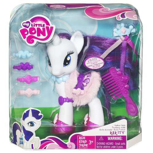 マイリトルポニー ハズブロ hasbro、おしゃれなポニー My Little Pony Fashion Style Rarity｜au PAY  マーケット