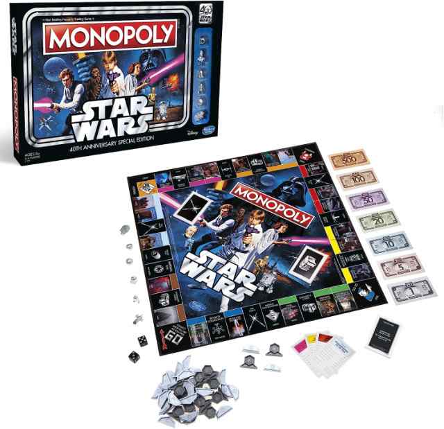 ボードゲーム 英語 アメリカ Monopoly Game: Star Wars 40th