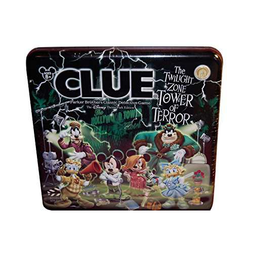 ボードゲームclue The Twilight Zone Tower Of Terror Disney Theme Park Edition By Parker Brothersの通販はau Pay マーケット マニアックス Au Pay マーケット店