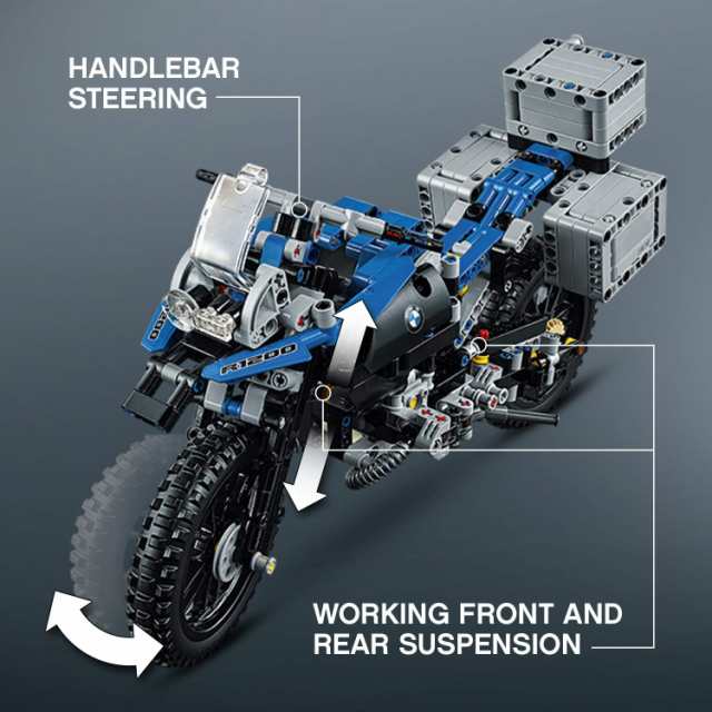 レゴ テクニックシリーズ LEGO Technic BMW R 1200 GS Adventure 42063 Advanced Building  Toy｜au PAY マーケット