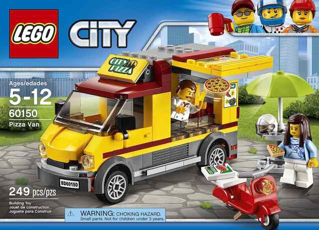 レゴ シティ LEGO City Great Vehicles Pizza Van 60150 Construction Toy (249  Pieces) (Discontinued by Manuf｜au PAY マーケット