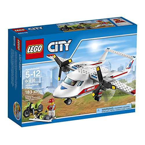 レゴ シティ 60116 救急飛行機 183ピース LEGO CITY ストレッチャーや