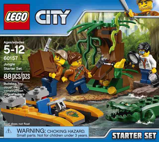 lego city 60157 jungle starter set