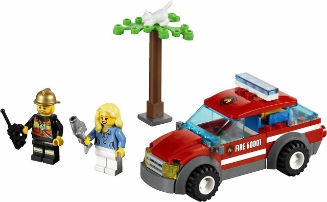 lego fire chief car