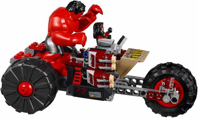 lego hulk and red hulk