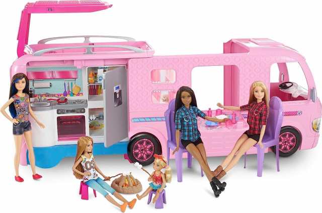 バービー Barbie Dream Camper バービーのキャンパー プール付きの