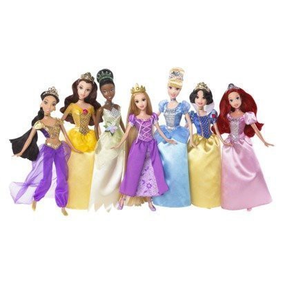 7 pack disney dolls