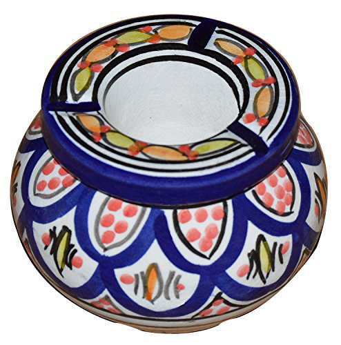 灰皿 海外モデル アメリカ Ceramic Ashtrays Hand Made Moroccan
