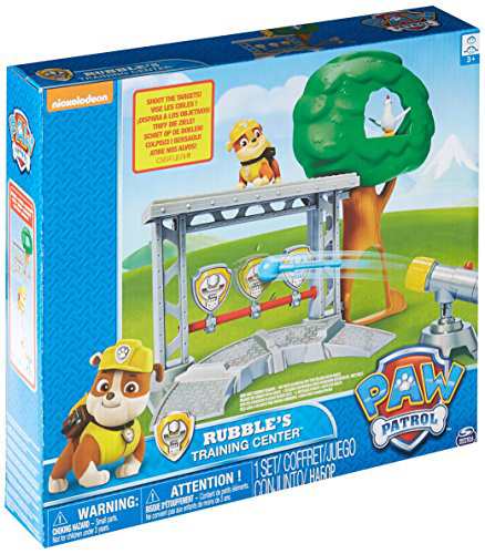 paw patrol rescue training centre playset