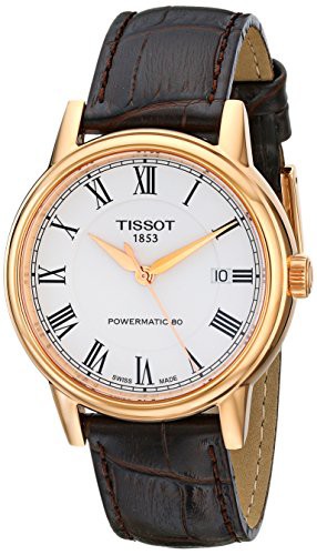 腕時計 ティソ メンズ Tissot Men's T0854073601300 Carson Analog Display Swiss  Automatic Brown Watch｜au PAY マーケット
