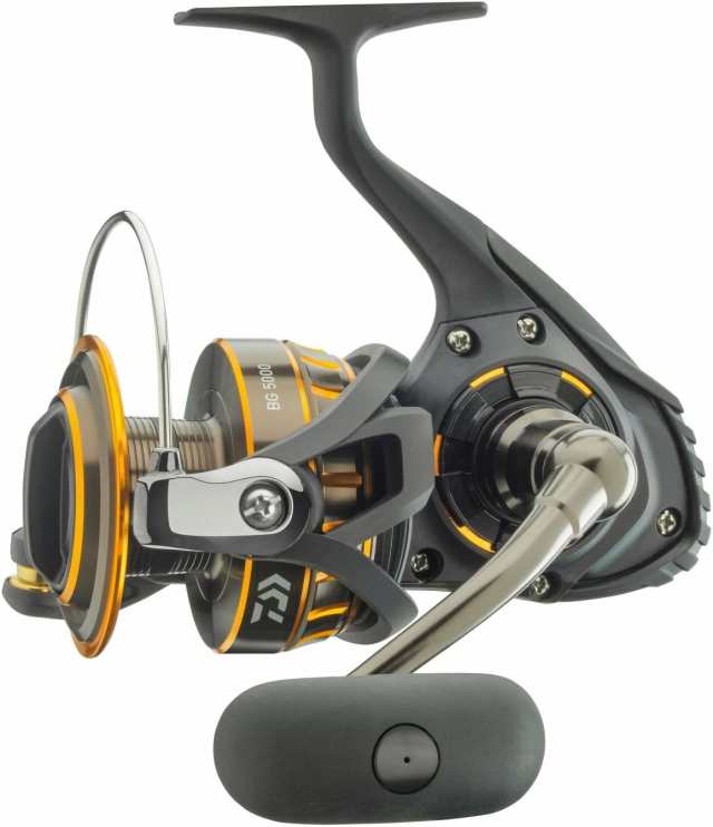 リール Daiwa ダイワ Daiwa BG1500 BG Saltwater Spinning Reel, Black