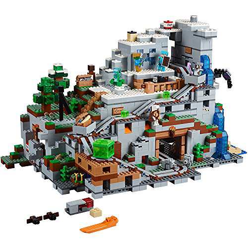 レゴlego Minecraft The Mountain Cave 21137 Building Kit 2863