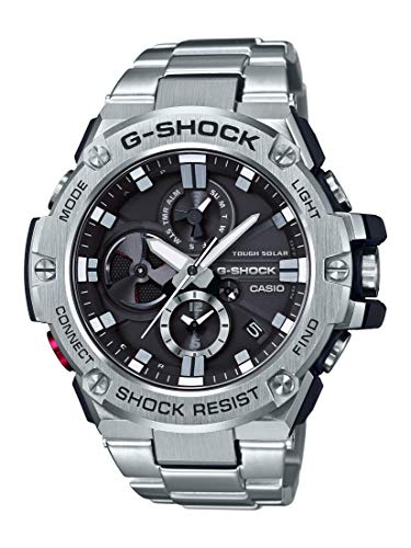 g shock steel solar