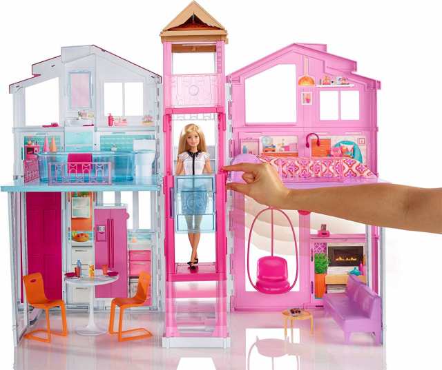 barbie pop up house