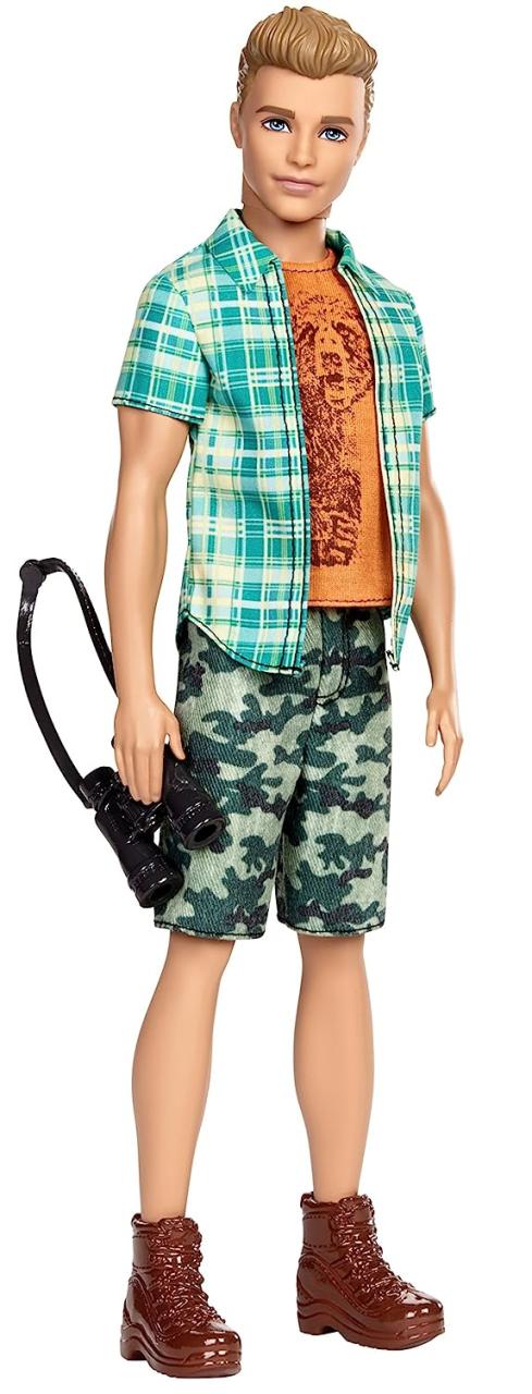 barbie camping fun doll