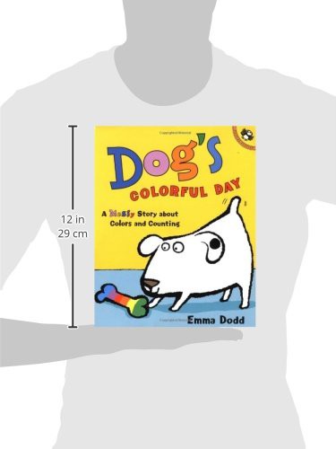 海外製絵本 知育 英語 Dog's Colorful Day: A Messy Story About