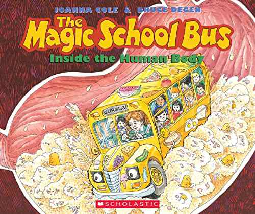 海外製絵本 知育 英語 The Magic School Bus Inside the Human Bodyの