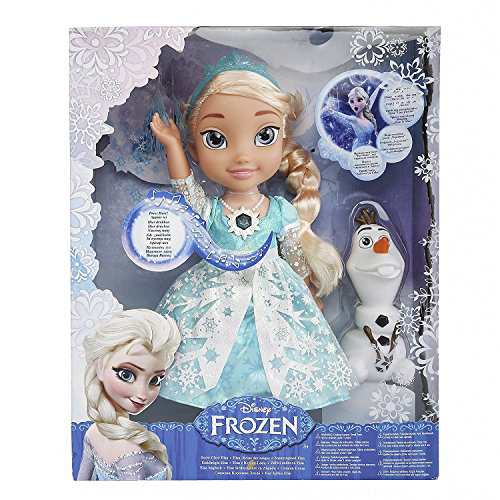 frozen snow glow elsa singing doll