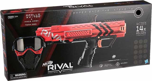Red Nerf Rival Face Mask