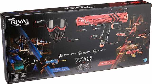 ナーフライバル アメリカ 直輸入 NERF Rival Apollo XV-700 and Face Mask Red｜au PAY マーケット