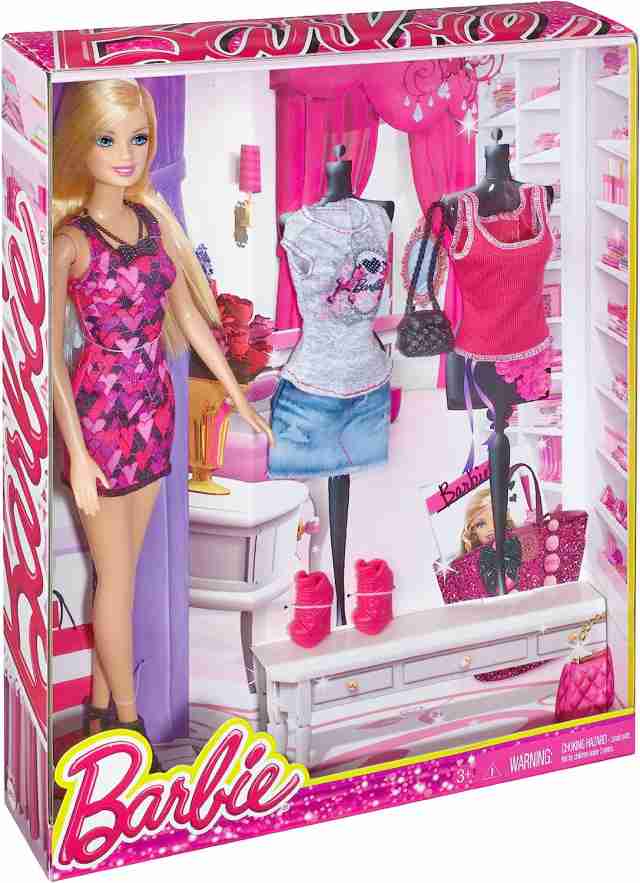 barbie fashion gift set