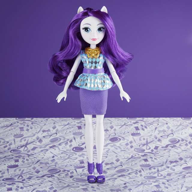 マイリトルポニー ハズブロ hasbro、おしゃれなポニー My Little Pony Equestria Girls Rarity ｜au PAY  マーケット