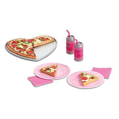 american girl doll pizza party set