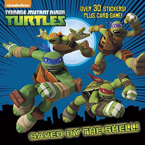 海外製絵本 知育 英語 Saved by the Shell! (Teenage Mutant Ninja