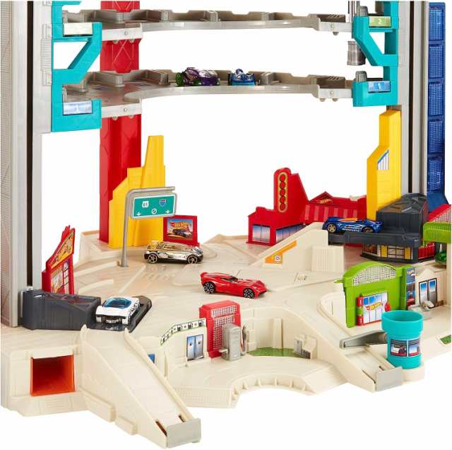 ホットウィール マテル ミニカー Hot Wheels Ultimate Garage Playset