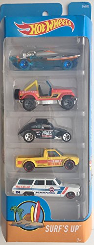 5 pack hot wheels 2018