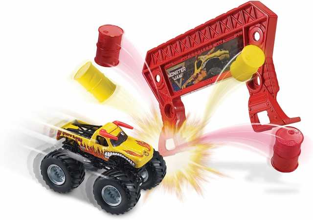 ホットウィール マテル ミニカー Hot Wheels Monster Jam Sto 'N Go