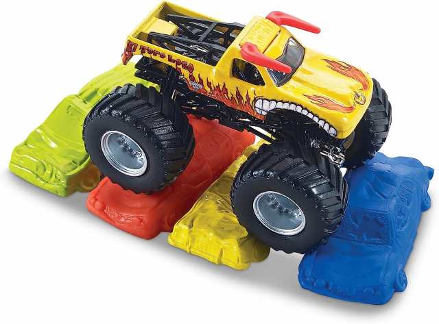 ホットウィール マテル ミニカー Hot Wheels Monster Jam Sto 'N Go