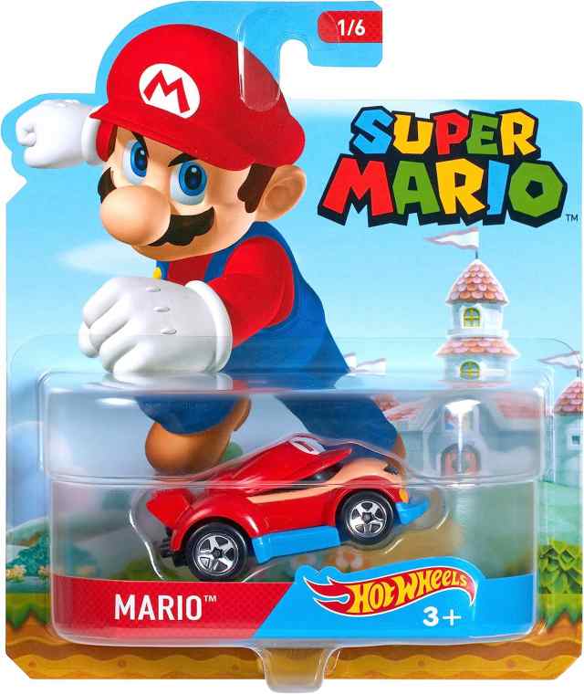 ホットウィール Hto Wheels マリオ スーパーマリオ SUPER MARIO 1/6