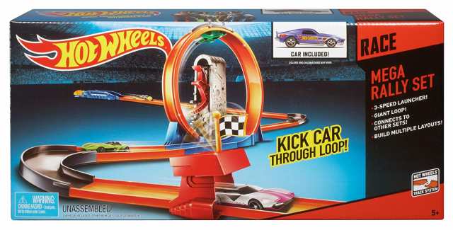 mega rally hot wheels