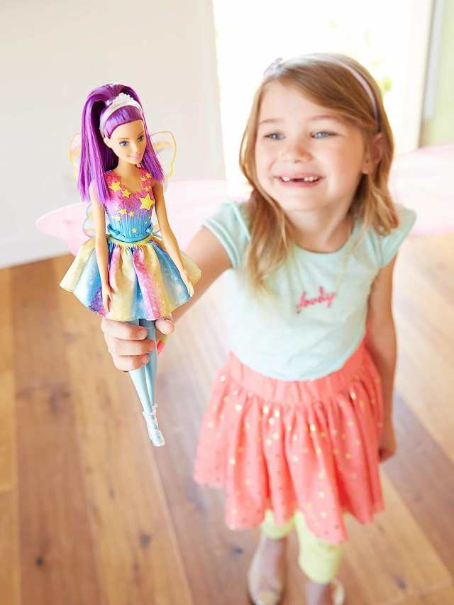 barbie dreamtopia rainbow cove fairy doll