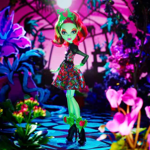 モンスターハイ 人形 ドール Monster High Gloom 'n Bloom Venus