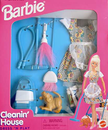 barbie house cleaning