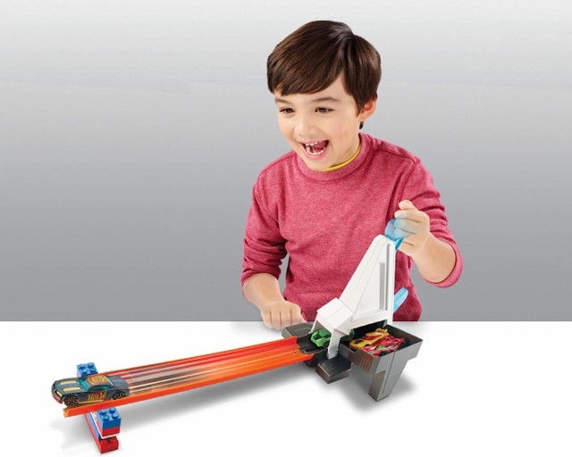 hot wheels track builder rapid launcher