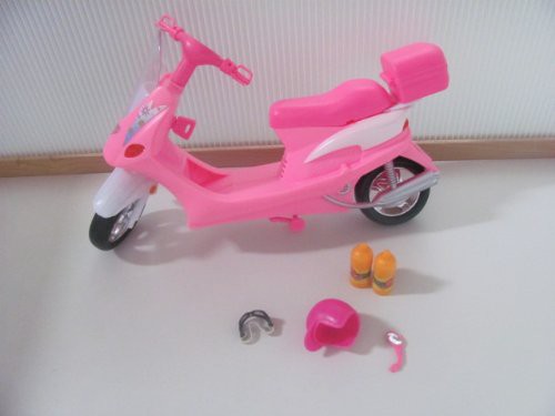 barbie motor bike