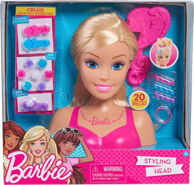 barbie styling head