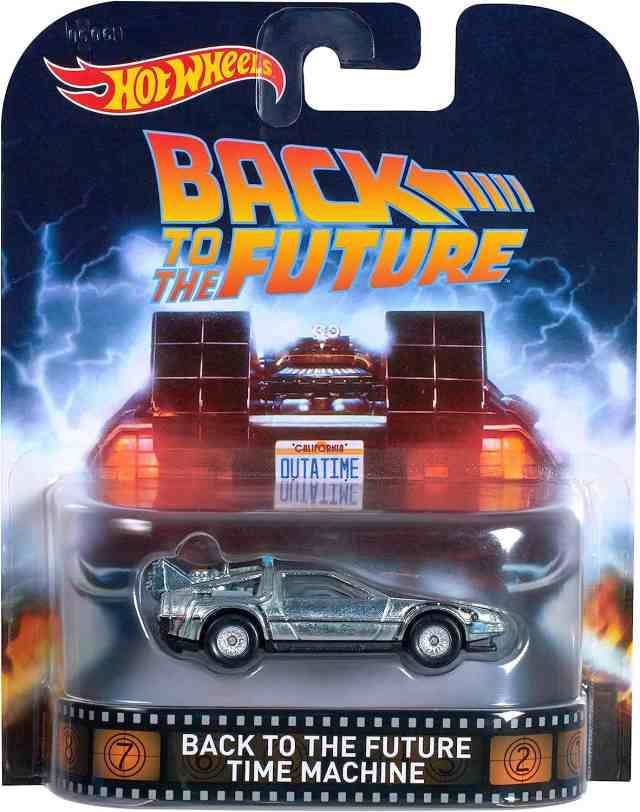 hot wheels back to the future car