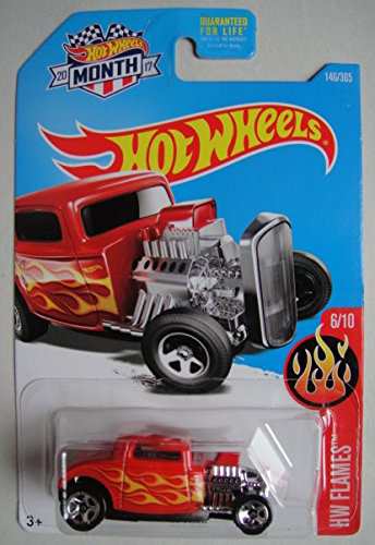 hot wheels with flames
