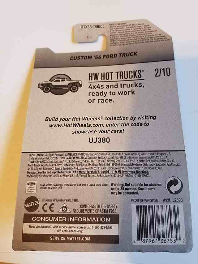 hot wheels small truck