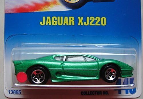 ホットウィール Hot Wheels ジャガー XJ220 #445 グリーン Jaguar