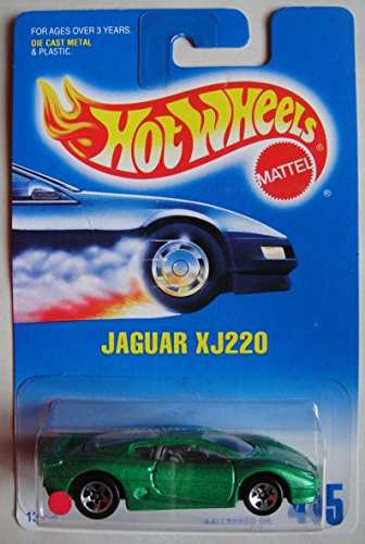 ホットウィール Hot Wheels ジャガー XJ220 #445 グリーン Jaguar