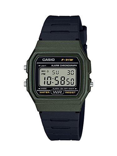 casio quartz resin casual watch