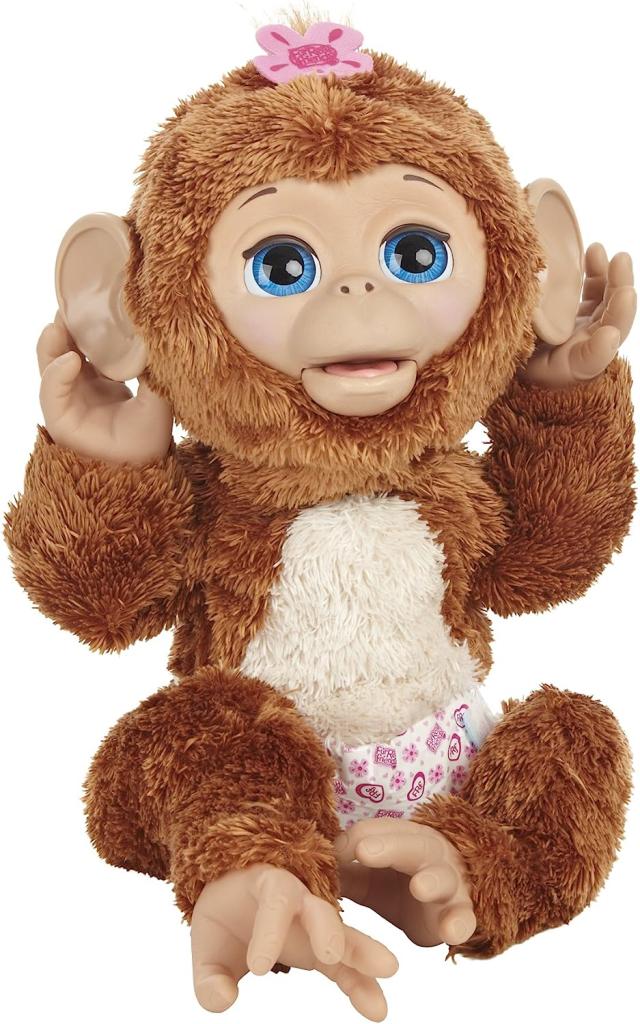 furreal friends cuddles my giggly monkey pet